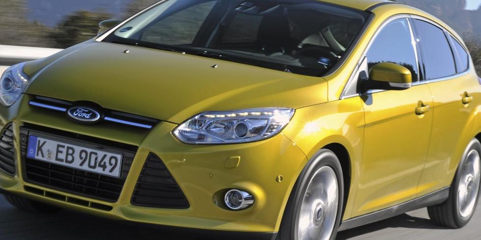 FUNGERER BRA: Den nye 1,0-litersmotoren fungerer utmerket i Focus. Vi savnet aldri krefter, og den er mye mer komfortabel � kj�re med enn en dieselmotor. FOTO: Ford