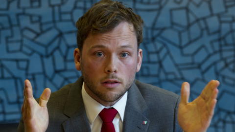 PRESSET: Barne-, likestillings- og inkluderingsminister Audun Lysbakken har beklaget departementets h�ndtering av selvforsvarspengene i en rekke omganger.
Foto: Morten Holm /  SCANPIX