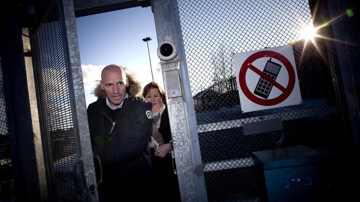BES�KTE BREIVIK P� ILA I DAG: Advokat Geir Lippestad og advokat Vibeke Hein B�ra.
Foto: Tomm W. Christiansen/Dagbladet
