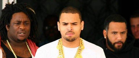 Chris Brown beskyldt for ran