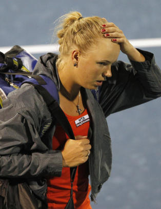 Wozniacki tapte mot useedet spiller