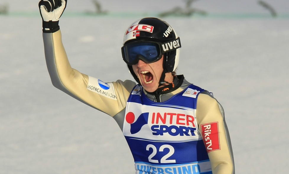 LEDER: Anders Fannemel i Vikersund. 
Foto: Lise �serud / Scanpix