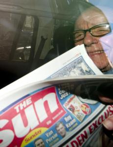 The Suns søndagsutgave i salg
