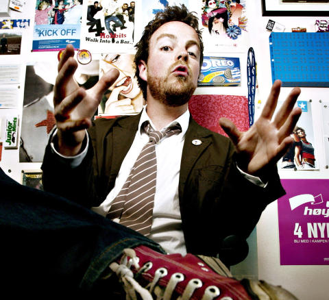 UNG OG LOVENDE: Torbj�rn R�e Isaksen var en av dem som fornyet h�yresiden i Norge i l�pet av ti�ret. Her fra 2005. Foto: Lars Myhren Holand