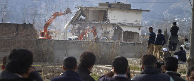 Her river de huset til Osama bin Laden