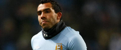 I morgen spiller Tevez sin f�rste kamp p� fem m�neder