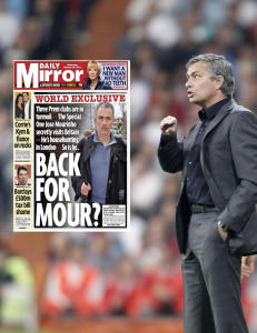 Mourinho p� husjakt i London