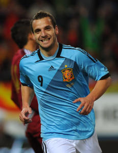 Soldado scoret hat-trick da Spania herjet