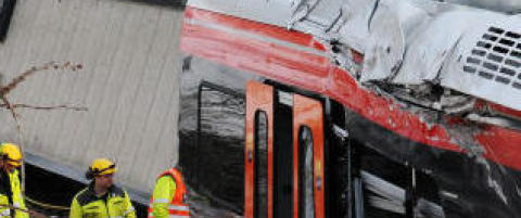 Ny lokf�rer siktet etter togulykken i Vestfold