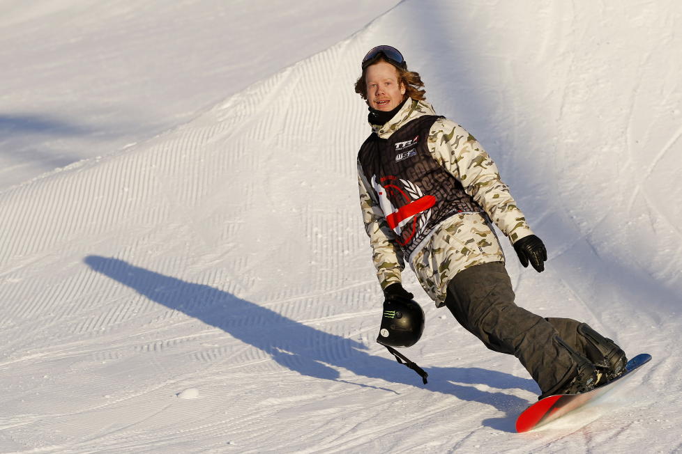 VANT: Alexander �streng fulgte opp god VM-innsats ved � vinne slopestylefinalen i TTR-konkurransen Burton European Open.Foto: H�kon Mosvold Larsen / Scanpix