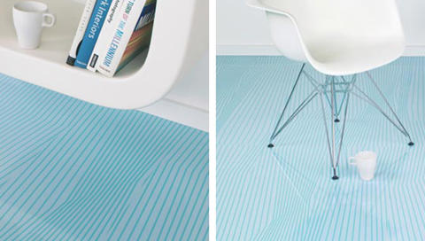 HARDE OG KULE: Disse gulvene er super-glossy og ultramoderne.  Foto: Resofloor/Produsenten