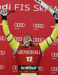 3-2-1 for Jansrud i Kvitfjell