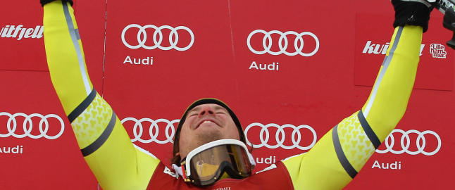 3-2-1 for Jansrud i Kvitfjell