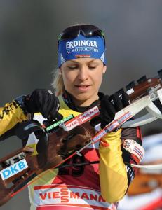 Neuner bommet på skiva og mistet gullet
