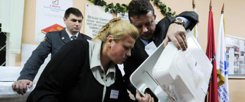 - M� h�pe p� �pnere politisk klima i Russland