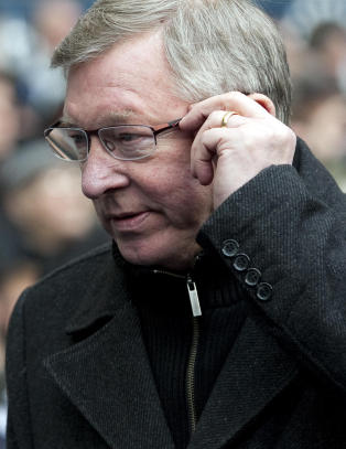 Ferguson sp�r serie- finale borte mot City