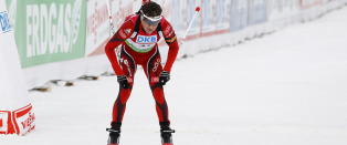 Her g�r Bj�rndalen i m�l til personlig versting-rekord