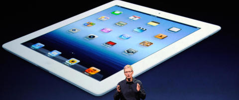 Her er nye iPad
