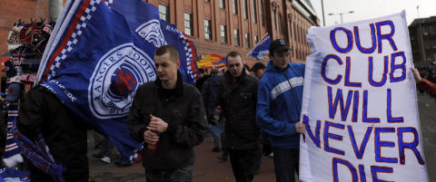 Kriserammede Rangers kastes ut av Europa