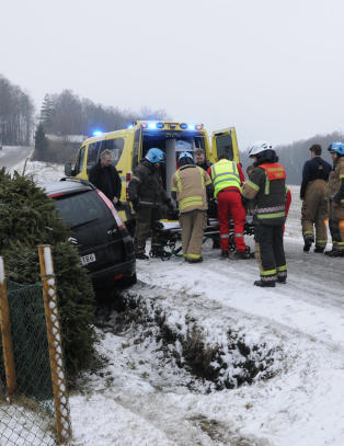Oppfordrer bilister om � kj�re forsiktig