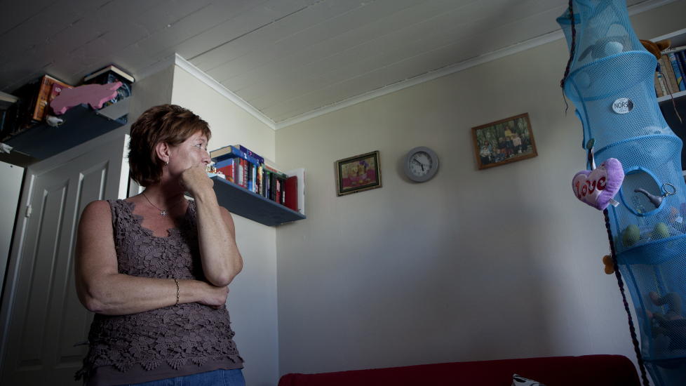 MISTET DATTEREN: I g�r fikk Unni Espeland Marcussen vite at hennes datter Andrine var den siste som ble drept p� Ut�ya. Foto: Anita Arntzen