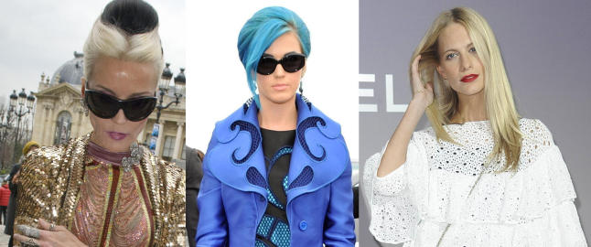 Supermodeller, sølvbukser og en blå Katy Perry