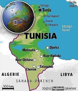 TUNISIA  Grafikk: KJELL ERIK BERG