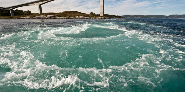 Hver sjette time passerer mer enn 375 millioner kubikkmeter vann