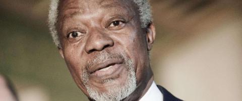 Kofi Annan skal m�te Assad i Damaskus