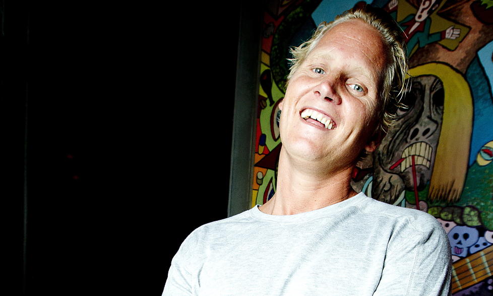 UTE MED NY L�T: Vinni gjester Lydverket i kveld og framf�rer sin nye l�t �Halve meg�. Den handler om bruddet mellom han og kona. Foto: Bj�rn Langsem / Dagbladet