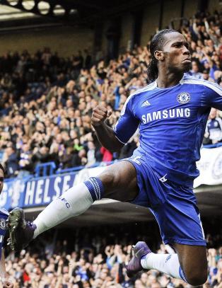 Drogba senket Stoke med sitt seriem�l nummer 100
