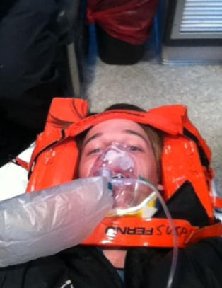 Arnold Schwarzeneggers s�nn i skiulykke