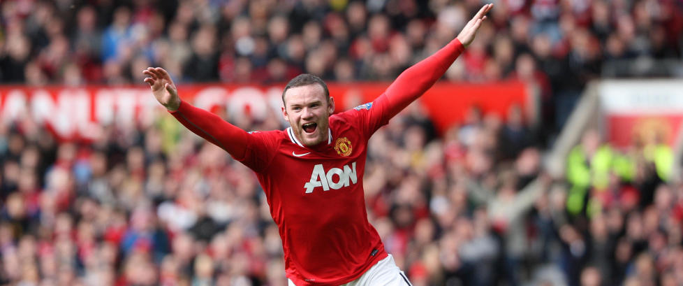 To Rooney-mål sendte United til tabelltopp da City sviktet