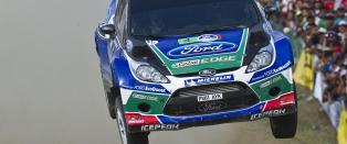 Petter Solberg tok tredjeplassen i Rally Mexico