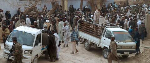 Br�drene til den afghanske presidenten angrepet av Taliban
