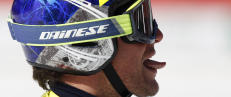Aksel levde farlig - men vant super G-cupen