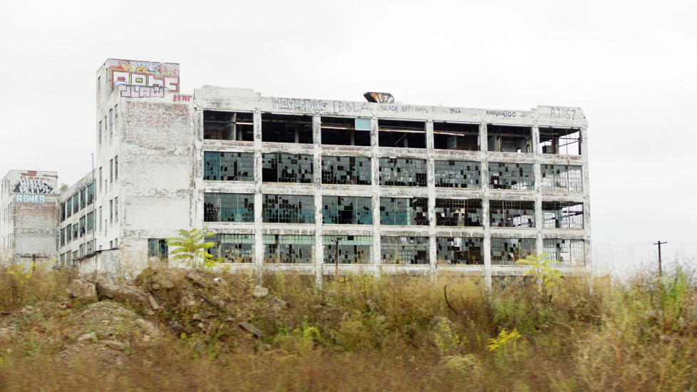 TAPT STORHET: Hans Petter Molands �N�r boblene brister� svinger innom Detroit, som har sett bedre dager.