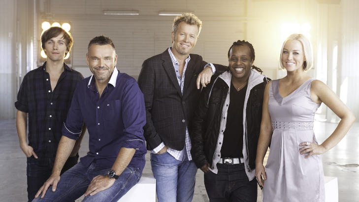MENTORER: Sondre Lerche, Magne Furuholmen, Yosef Mariam-Wolde og Hanne S�rvaag er mentorene i �The Voice�.