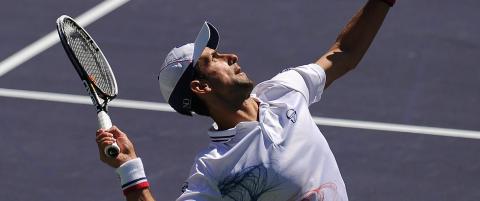 Djokovic servet seg videre i Indian Wells