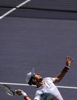 Djokovic servet seg videre i Indian Wells