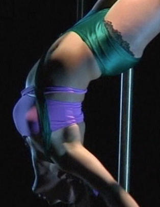 Her er verdensmesteren i p�ledans