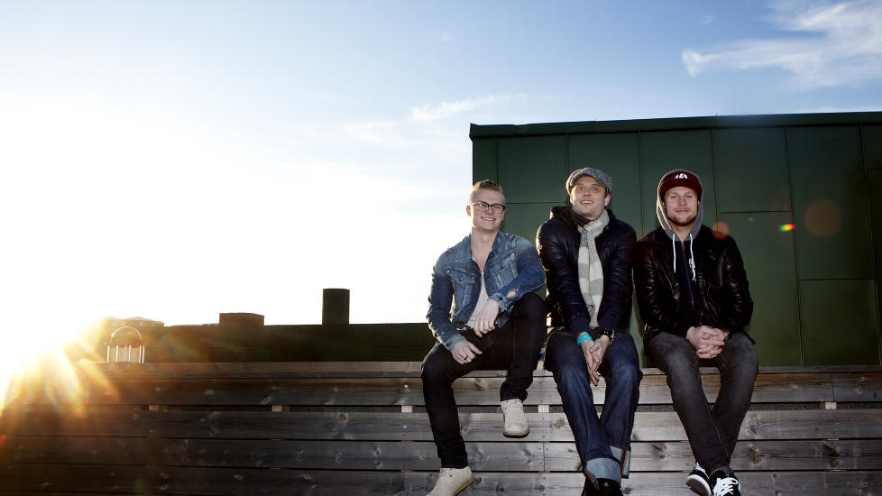 VIDERE: Marius Beck (21), Odd Einar Nordheim (40) og Aleksander Walmann �sg�rden (26) utgj�r tre av de totalt fem deltagerne som i kveld sikret seg videre plass i �The Voice�, etter � ha overbevist i sin duell. Foto: Anita Arntzen / Dagbladet