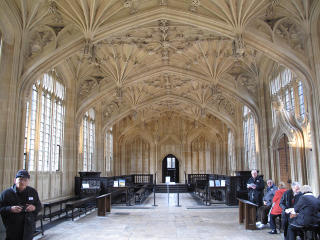 SYKESTUA: Divinity School fungerte som sykestue i filmene om Harry Potter. Foto: GUNNAR RINGHEIM SYKESTUA: Divinity School fungerte som sykestue i filmene om Harry Potter. Foto: GUNNAR RINGHEIM
