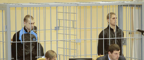 Bombed�mt henrettet i Hviterussland