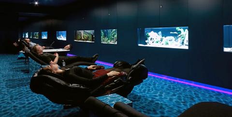 SLAPPER AV: Google �nsker � legge til rette for kreativ utvikling. Rom hvor du kan la tankene bokstavelig talt flyte rundt, tror Google er smart for bedriftens utvikling. � FOTO: Camenzind Evolution