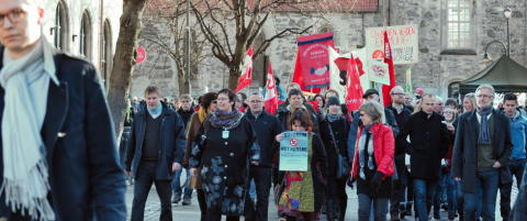Trøndere viste avsky mot nazisme