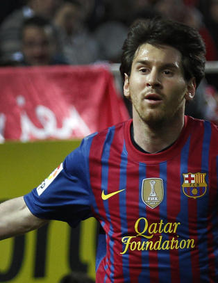 Messi tjener en kvart milliard i �ret