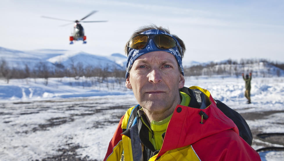 EKSPERT: Fjellredningsmannen Anders Bergwall hentes inn for � sikre de som leter etter vrakdeler og levninger. Foto: Per Fl�the/Dagbladet