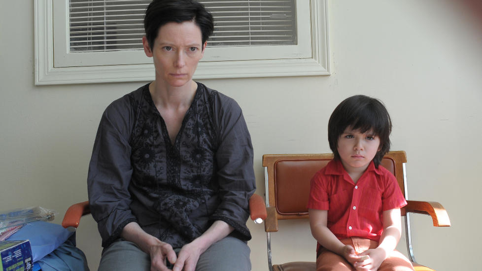 NOE ER GALT: Tilda Swinton er formidabel i rollen som moren til gutten som beg�r en skolemassakre i �We Need To Talk About Kevin�.