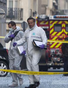 Hjemmelagd bombe eksploderte i Paris